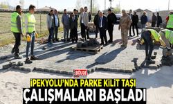 İpekyolu’nda parke kilit taşı çalışmaları başladı