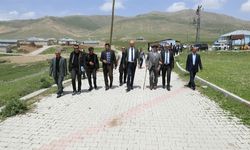 Kaymakam ve Başkan Vekili Aydın, çalışmaları yerinde inceledi