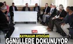 Kaymakam Aydoğan, gönüllere dokunuyor