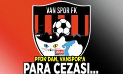 PFDK'dan, Vanspor'a para cezası…