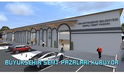 Van'da kapalı semt pazarları kuruluyor
