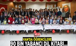 Van'da öğrencilere 90 bin yabancı dil kitabı…