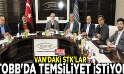 Van'daki STK'lar TOBB'da temsiliyet istiyor