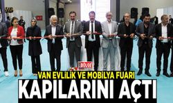 Van Evlilik ve Mobilya Fuarı kapılarını açtı