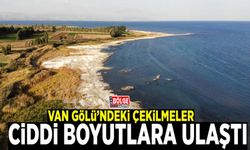 Van Gölü’ndeki çekilmeler ciddi boyutlara ulaştı