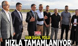 Van Sahil Yolu hızla tamamlanıyor