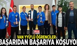 Van YYÜ'lü öğrenciler başarıdan başarıya koşuyor