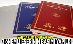 Van’da Kürt edebiyatının 3 önemli eserinin basımı yapıldı