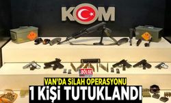 Van’da silah operasyonu: 1 tutuklama