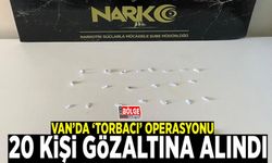 Van’da ‘torbacı’ operasyonu