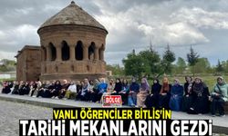 Vanlı öğrenciler Bitlis'in tarihi mekanlarını gezdi