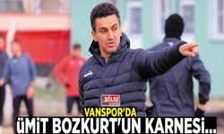 Vanspor'da Ümit Bozkurt'un karnesi…