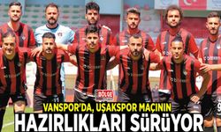 Vanspor'da, Uşakspor maçının hazırlıkları sürüyor