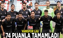 Vanspor ligi 74 puanla tamamladı