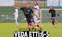 Vanspor, Play-Off'a veda etti:6-5