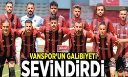 Vanspor'un galibiyeti sevindirdi