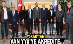 YÖKAK’tan Van YYÜ’ye akredite…