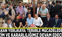 Bakan Yerlikaya: Terörle mücadeledeki azim ve kararlılığımız devam edecek