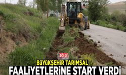 Büyükşehir tarımsal faaliyetlerine start verdi