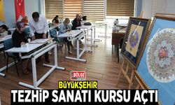 Büyükşehir tezhip sanatı kursu açtı