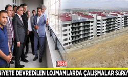 Emniyete devredilen lojmanlarda çalışmalar sürüyor