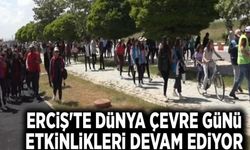 Erciş'te Dünya Çevre Günü etkinlikleri devam ediyor