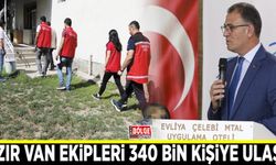 Hızır Van ekipleri 340 bin kişiye ulaştı
