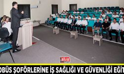 Otobüs şoförlerine iş sağlığı ve güvenliği eğitimi