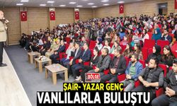 Şair- Yazar Genç, Vanlılarla buluştu