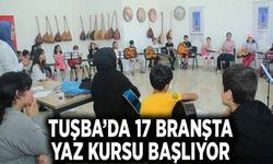 Tuşba’da 17 branşta yaz kursu başlıyor