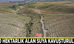 Van'da 150 hektarlık alan suya kavuşturuldu
