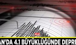 Van'da 4.1 büyüklüğünde deprem