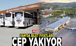 Van'da bilet fiyatları cep yakıyor