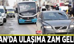 Van'da ulaşıma zam geldi