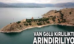 Van Gölü kirlilikten arındırılıyor