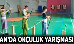 Van’da okçuluk yarışması…