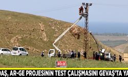 VEDAŞ, Ar-Ge projesinin test çalışmasını Gevaş’ta yaptı