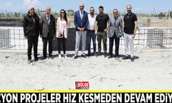 Vizyon projeler hız kesmeden devam ediyor