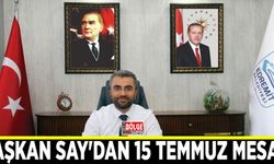 Başkan Say'dan 15 Temmuz mesajı
