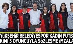 Büyükşehir Belediyespor Kadın Futbol Takımı 5 oyuncuyla sözleşme imzaladı