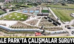 Kale Park'ta çalışmalar sürüyor