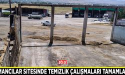 Samancılar sitesinde temizlik çalışmaları tamamlandı