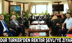TAGEM Genel Müdürü Türker’den Rektör Şevli’ye ziyaret