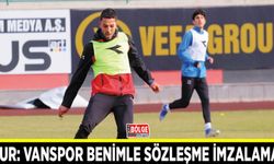 Uğur Can: Vanspor benimle sözleşme imzalamadı