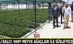 Vali Balcı: Van'ı meyve ağaçları ile süsleyeceğiz