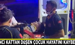 Van'da 5'inci kattan düşen çocuk hayatını kaybetti