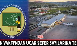 Van Vakfı’ndan uçak sefer sayılarına tepki