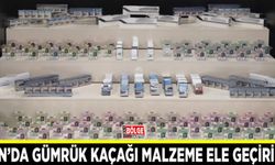 Van’da gümrük kaçağı malzeme ele geçirildi