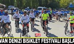 5. Van Denizi Bisiklet Festivali başladı