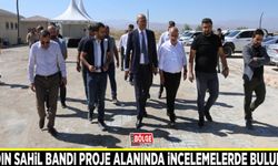Aydın sahil bandı proje alanında incelemelerde bulundu